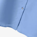 Conjunto Casual – Camisa de Manga Longa e Shorts de Cintura Alta