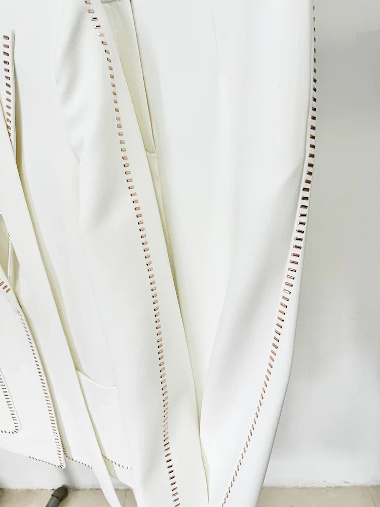 Conjunto de Luxo: Blazer + Calça de Alfaiataria