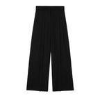 Conjunto Colete Halter Sem Mangas com Bolsos + Calça Pantalona Cintura Alta, Look Executivo Moderno