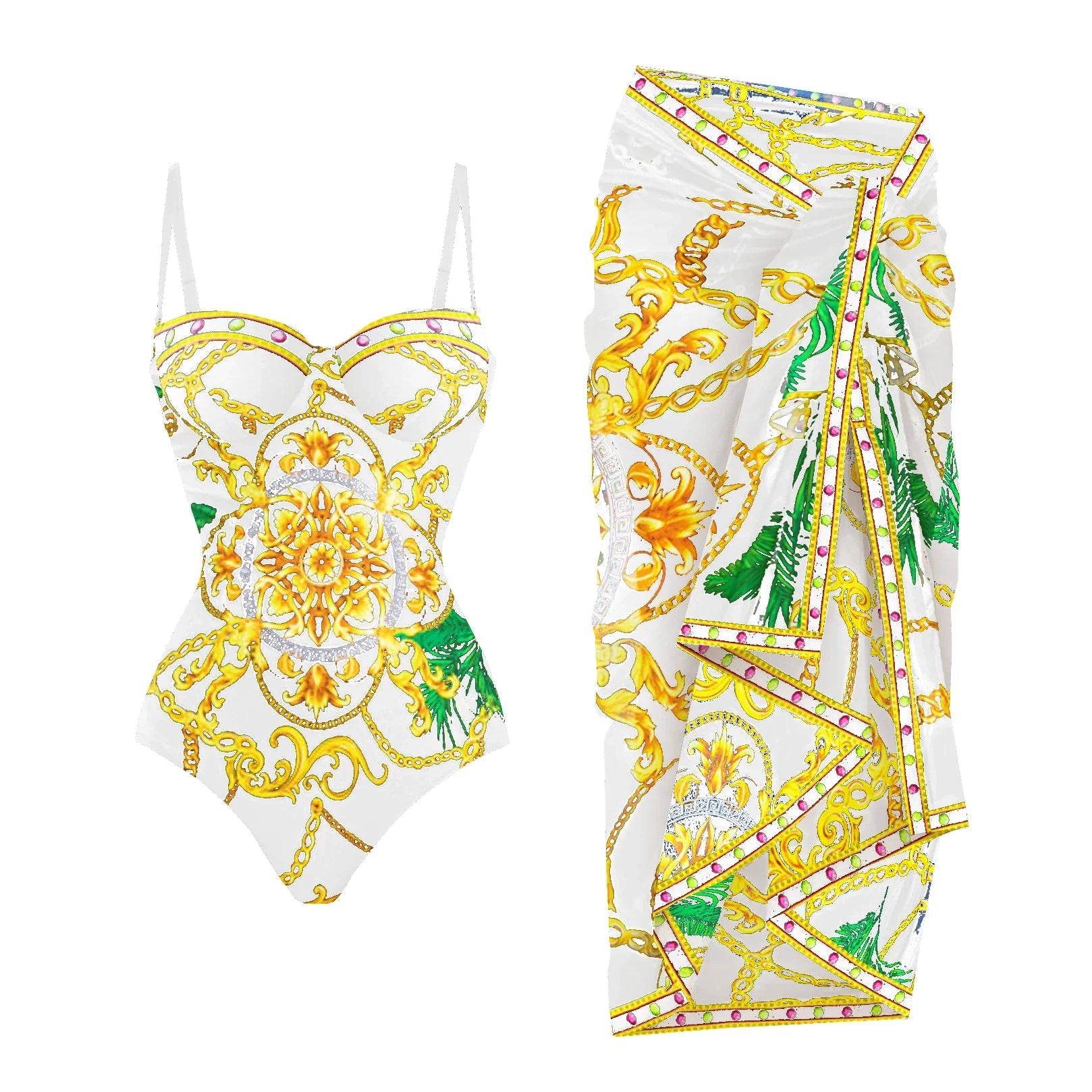 Conjunto Maio com Sustentação e Saída de Praia - Elegância e Sofisticação