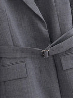 Conjunto Blazer e Saia Alfaiataria - Novidade