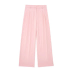 Conjunto Colete Halter Sem Mangas com Bolsos + Calça Pantalona Cintura Alta, Look Executivo Moderno