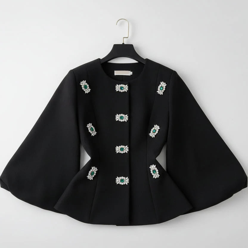 Camisa bordada a mão - elegante sofisticada