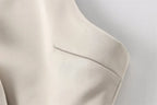 Top Estruturado com Meio Laço – Elegância Moderna em Corset