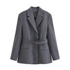 Conjunto Blazer e Saia Alfaiataria - Novidade