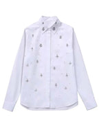 Camisa bordado em Cristais - Novidade