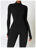 Macacão sem costura outerwear alta elasticidade