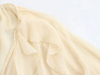 Blusa com Babados e Amarração – Leveza e Estilo para o Dia a Dia