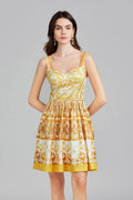 Vestido Estampa Dolce - Elegante