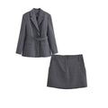 Conjunto Blazer e Saia Alfaiataria - Novidade
