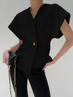 Camisa elegante alfaiataria - corte perfeito