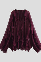 Blusa com Babados e Amarração – Leveza e Estilo para o Dia a Dia