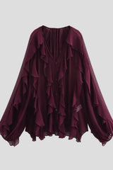 Blusa com Babados e Amarração – Leveza e Estilo para o Dia a Dia