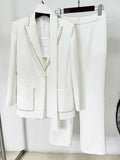 Conjunto de Luxo: Blazer + Calça de Alfaiataria