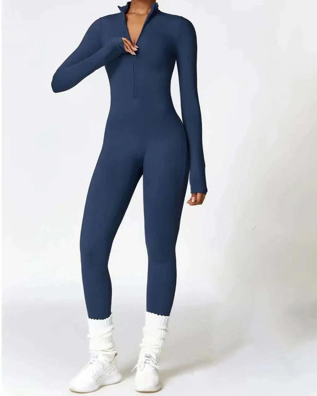 Macacão sem costura outerwear alta elasticidade