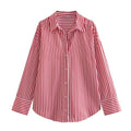 Camisa Listrada atemporal - Estilo e Elegância