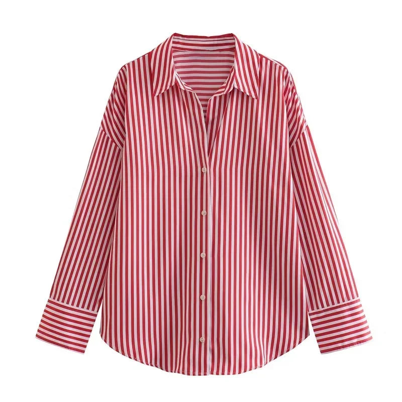 Camisa Listrada atemporal - Estilo e Elegância