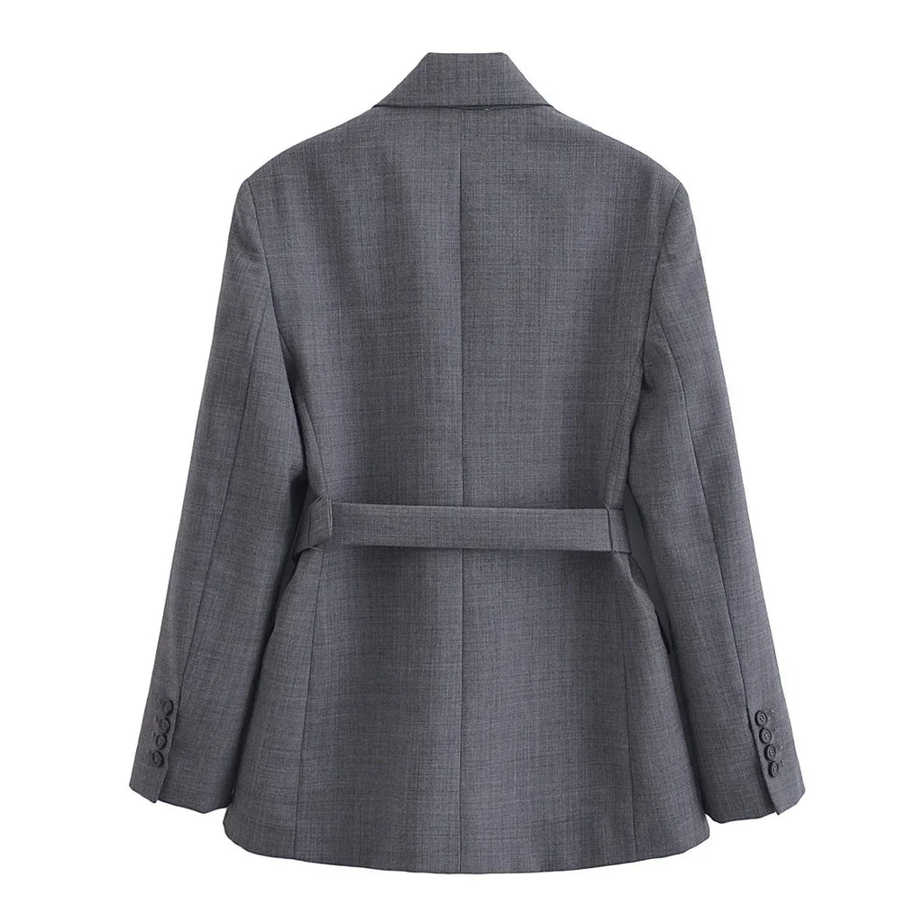 Conjunto Blazer e Saia Alfaiataria - Novidade