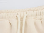 Conjunto Jogger Feminino Forrado em Lã – Bordado, Ajuste Solto e Design Térmico