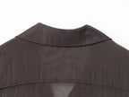 Camisa Elegante de Manga Longa – Modelagem Solta e Minimalista
