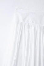 Conjunto Elegante – Camisa Bordada E Saia Plissada