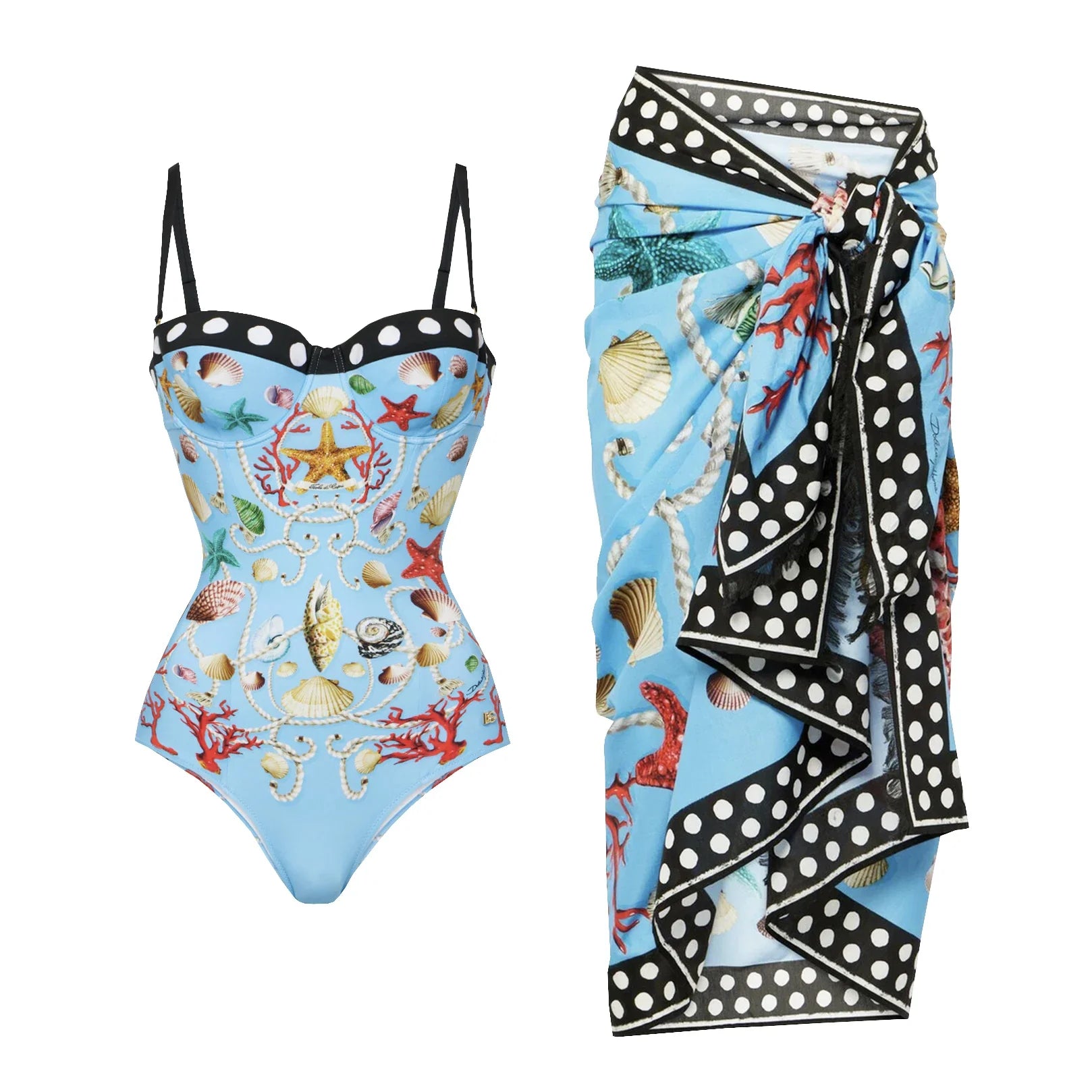 Conjunto Maio com Sustentação e Saída de Praia - Elegância e Sofisticação