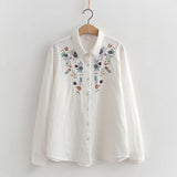 Camisa 100% Algodão com Bordado – Conforto e Estilo Natural