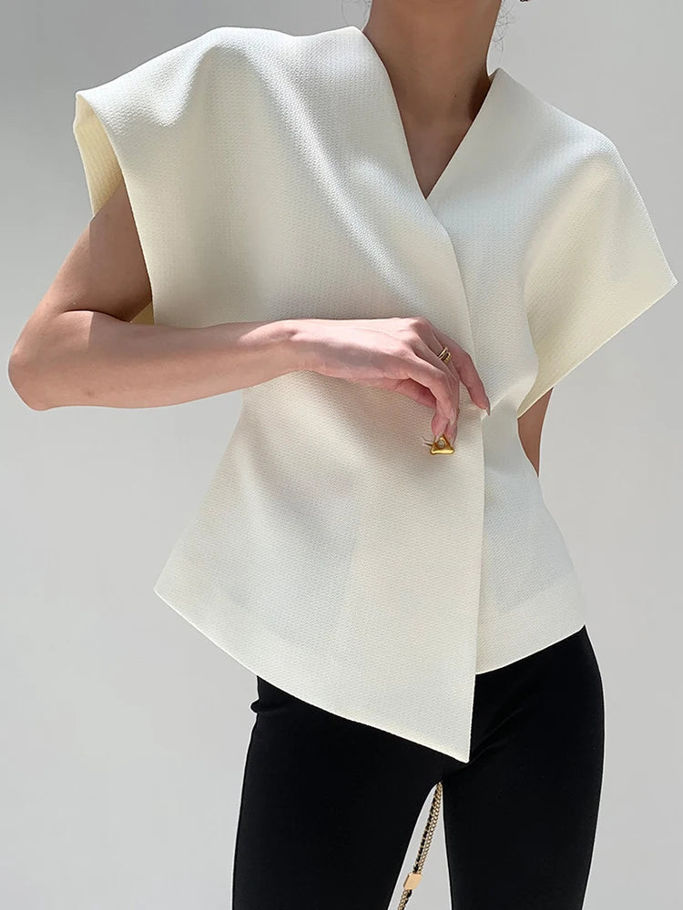 Camisa elegante alfaiataria - corte perfeito