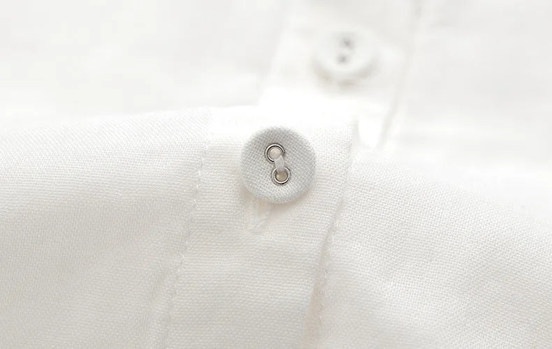 Camisa 100% Algodão com Bordado – Conforto e Estilo Natural