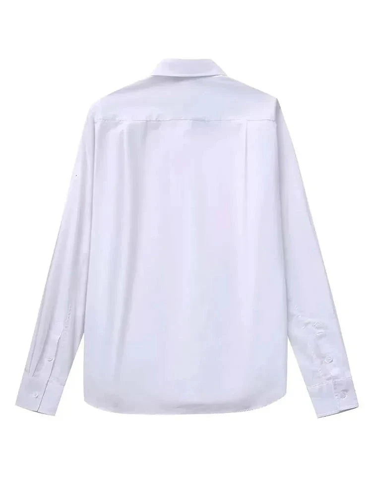 Camisa bordado em Cristais - Novidade