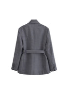 Conjunto Blazer e Saia Alfaiataria - Novidade