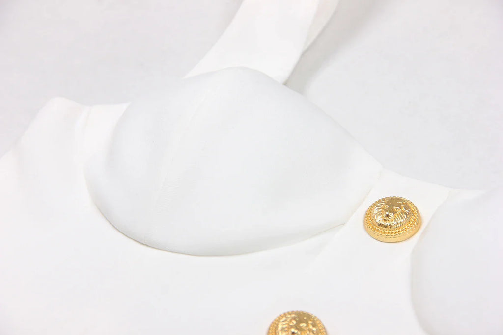 Conjunto Saia E top Alfaiataria Alta Costura