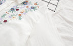 Camisa 100% Algodão com Bordado – Conforto e Estilo Natural