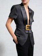 Blazer de Alfaiataria com Design Sofisticado