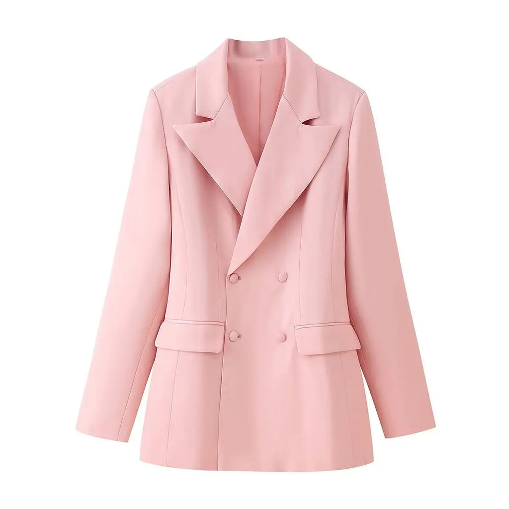 Conjunto Élise – Blazer Alfaiataria e Saia Plissada com Renda