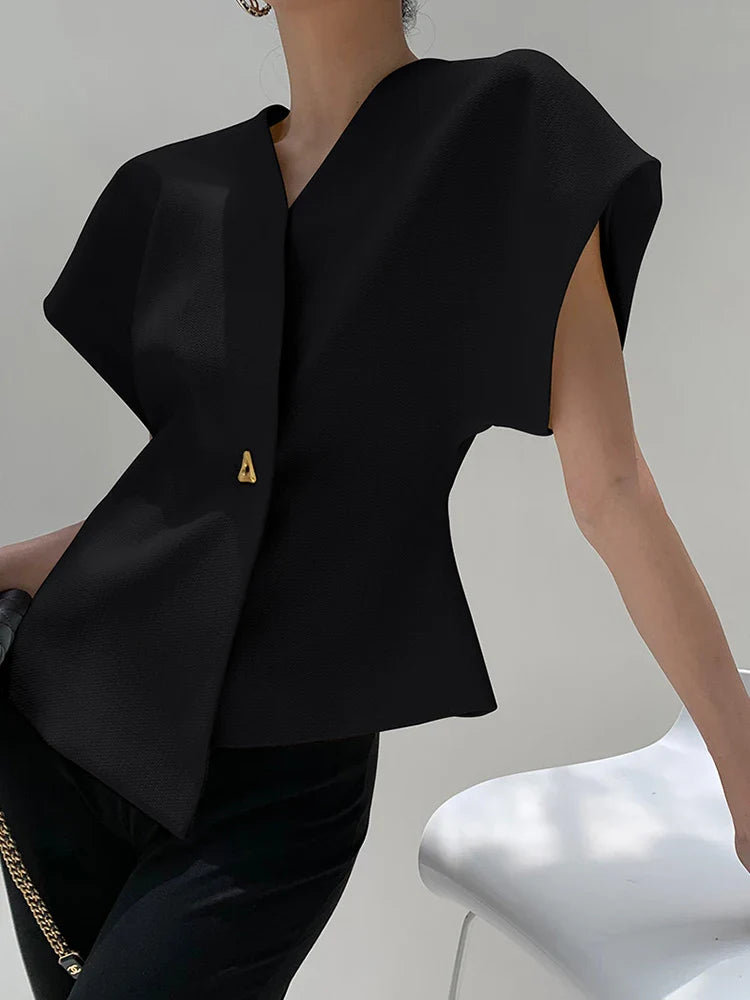 Camisa elegante alfaiataria - corte perfeito