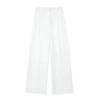 Conjunto Colete Halter Sem Mangas com Bolsos + Calça Pantalona Cintura Alta, Look Executivo Moderno