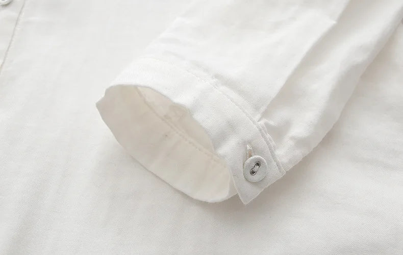 Camisa 100% Algodão com Bordado – Conforto e Estilo Natural